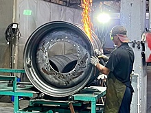 "СОЮЗ" побывал на Барнаульском заводе, где изготавливают колесные диски для белорусских тракторов