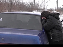 Видео погони за пьяной автоледи, сбившей пешехода на легковушке