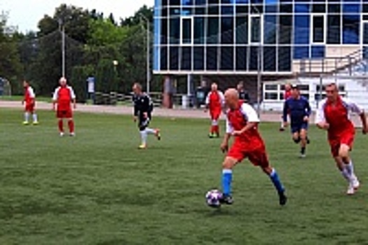 Зеленоградские команды сыграли в первенстве по футболу среди ветеранских команд