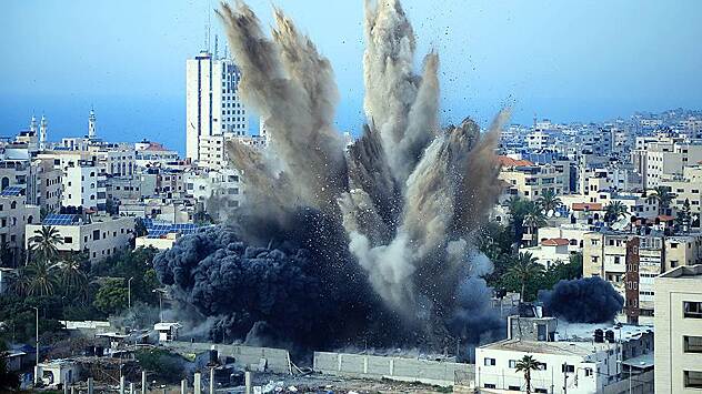 Армия Израиля нанес ответный удар по сектору Газа