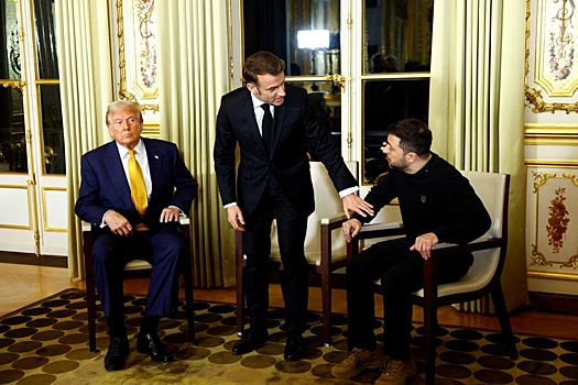 Названо отношение Трампа к Зеленскому во время встречи во Франции