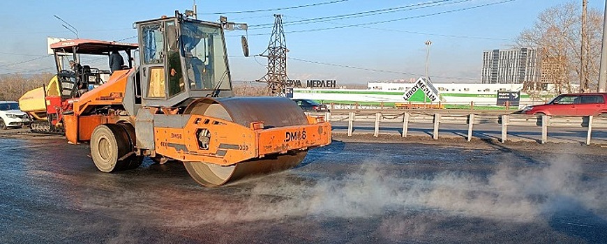 В Иркутске заканчивают дорожные работы на улицах Академической и Джамбула