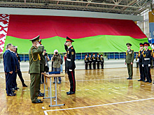 Фуражки в небо: выпускники Минского суворовского училища получили аттестаты