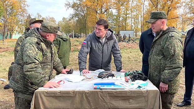 В Таманскую дивизию привезли новую амуницию и технику для мобилизованных