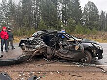 Водитель без прав устроил серьезную аварию на трассе в Удмуртии