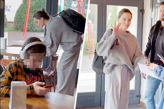Суд грозит украинскому кафе, в котором побывала Анджелина Джоли