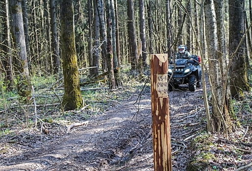Юный житель Омской области перевернулся, катаясь на квадроцикле