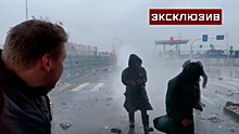 «Я ослеплен»: корреспондента «Звезды» окатили из водомета во время беспорядков на белорусско-польской границе