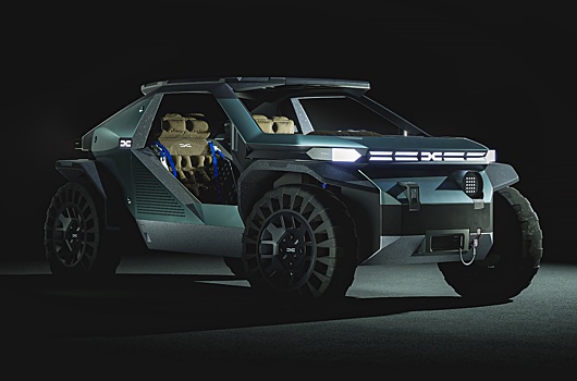 Dacia показала багги Manifesto со спальными мешками и одной фарой