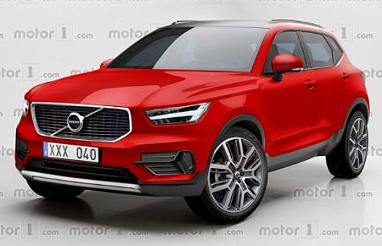 Опубликован рендер компактного кроссовера Volvo XC40