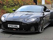 Aston Martin DBS Superleggera Volante попал в поле зрения фотошпионов