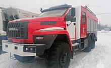 На вооружение курских пожарных поступили два новых автомобиля «УРАЛ»