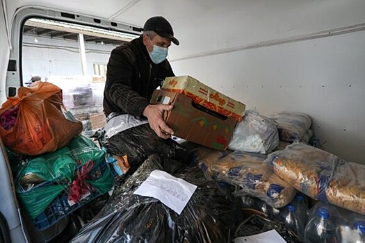 РПЦ просит москвичей пожертвовать продукты для беженцев
