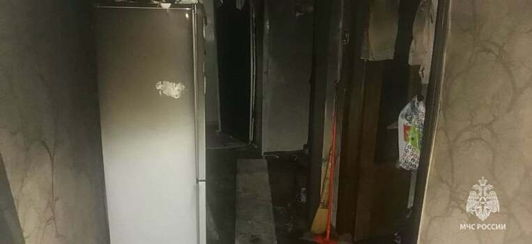 В Балакове мужчина отравился угарным газом при пожаре в пятиэтажке