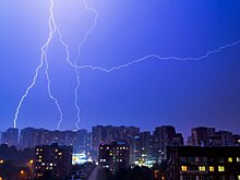 Грозы с мегамолниями зафиксированы в Москве этим летом