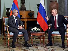 Пашинян раскрыл детали разговора с Путиным