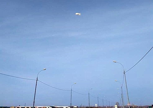 Штрафы новосибирским водителям выписывал надувной дирижабль