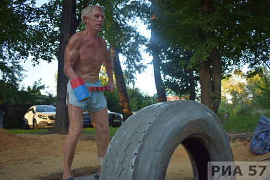 В Орле ветеран спорта побил рекорд Гиннесса