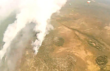 Из-за лесных пожаров 51 населенный пункт в Якутии накрыл оранжевый смог