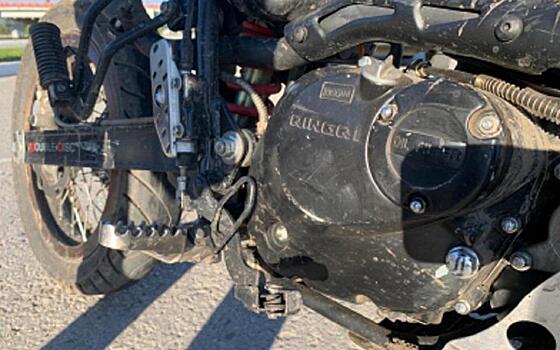 Подросток на мотоцикле попал в ДТП с Volkswagen