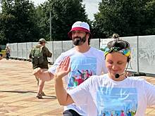 Фигурист Илья Авербух провел «Зарядку долголетия» в Вешняках