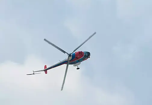 В Удмуртии нашли разбившийся вертолёт. Пилот погиб