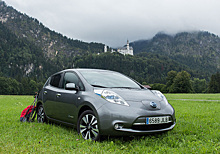 Новый Nissan Leaf научится тормозить педалью газа