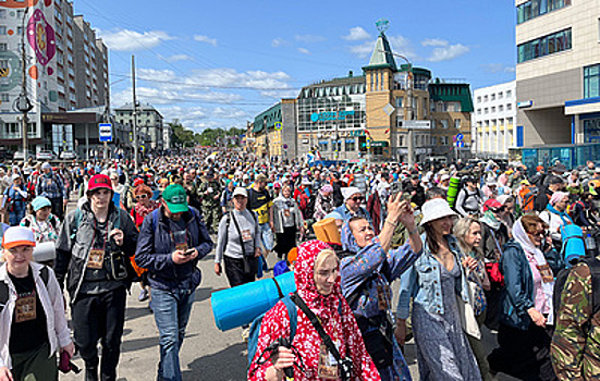 Около 21 тыс. паломников вышли из Кирова в Великорецкий крестный ход