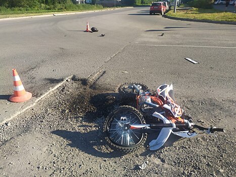 В Новотроицке погиб 23-летний водитель питбайка после столкновения с авто