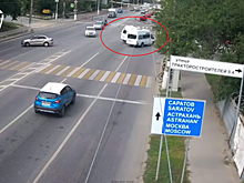 В Волгограде столкнулись две маршрутки