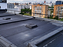 В жилом доме на Симферопольском бульваре отремонтировали кровлю