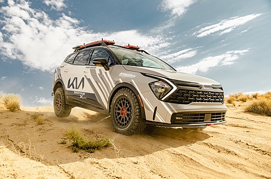 Посмотрите на Kia Sportage для ралли