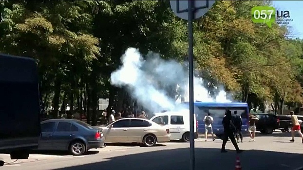 Беспорядки в Харькове и другие новости Первого канала