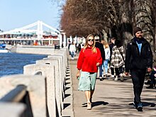 День 23 апреля стал самым теплым в Москве с начала года