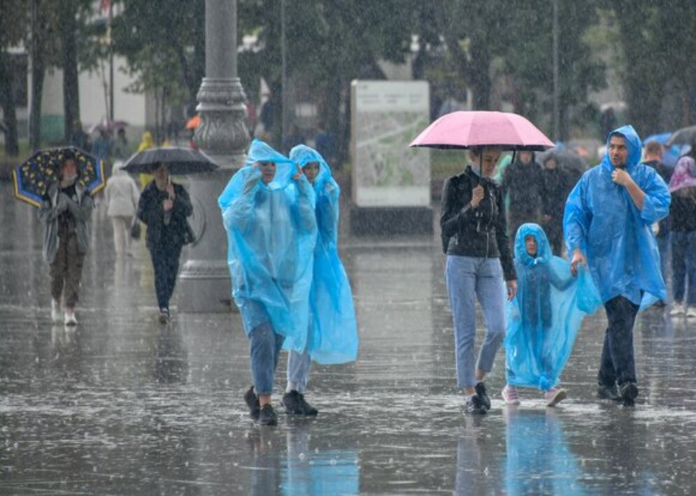 Москва дождь