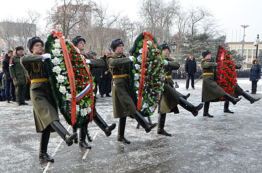 Ростов отмечает 80-ю годовщину освобождения города от немецко-фашистских захватчиков