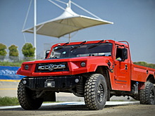 Преемник армейского Hummer H1 поступил в продажу в Китае