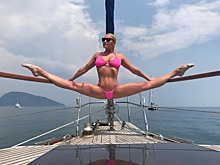 Волочкова показала особый шпагат