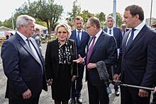 Председатель Совета Федерации Валентина Матвиенко запустила два новых трамвайных маршрута в Таганроге
