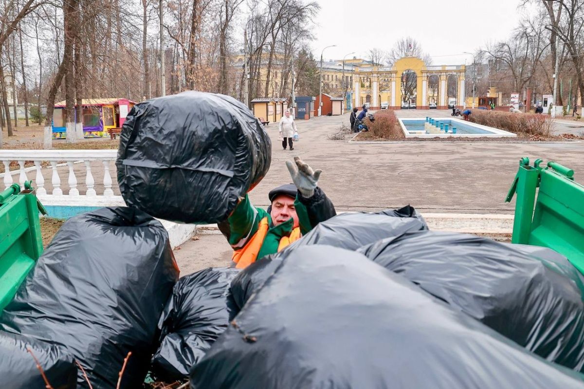 Более 100 тысяч кубометров мусора вывезли из Нижнего Новгорода