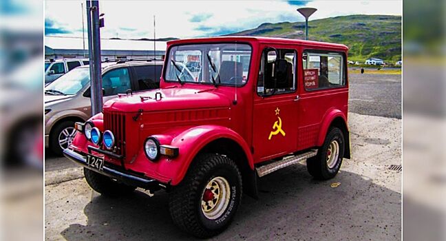 Как в Исландии оказались советские внедорожники ГАЗ-69 с металлической крышей