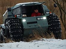 Рэпер Канье Уэст пересел на российский вездеход