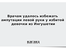 Врачи спасли руку избитой девочки из Ингушетии