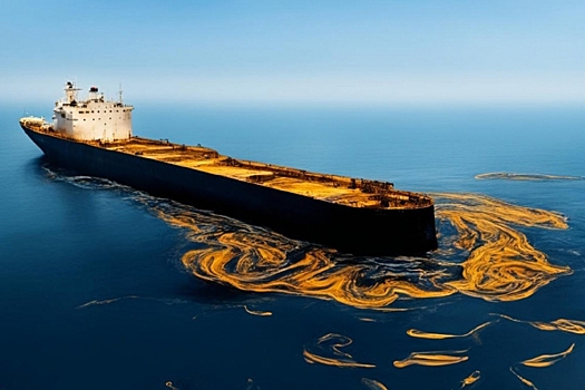 Авария танкеров и разлив нефти в Черном море попали в топ внимания россиян