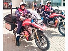 Группа спасателей-мотоциклистов приступит к дежурству в Зеленограде