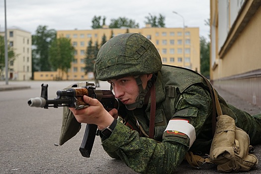 В Военной академии связи проведена комплексная тренировка противодействия терроризму