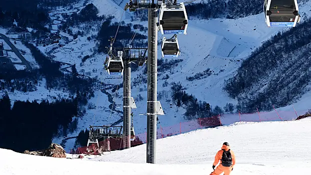 Канатную дорогу на Эльбрусе закрыли из-за сильного ветра