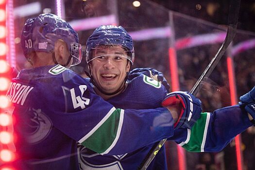 Кузьменко принёс «Ванкуверу» победу в овертайме, забив 11-й гол в сезоне НХЛ
