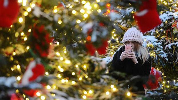 Новогоднюю Москву украсят более 20 млн светодиодов