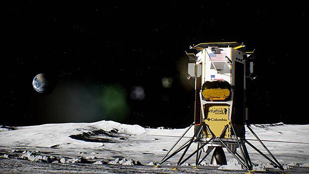 Стало известно о неполадках на американском модуле перед посадкой на Луну